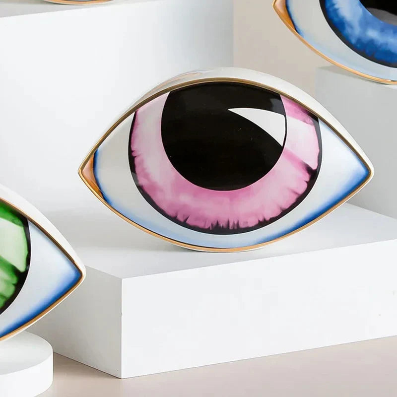 Sikunuo | Mystic Eye Sculpture Ceramic Home Decor