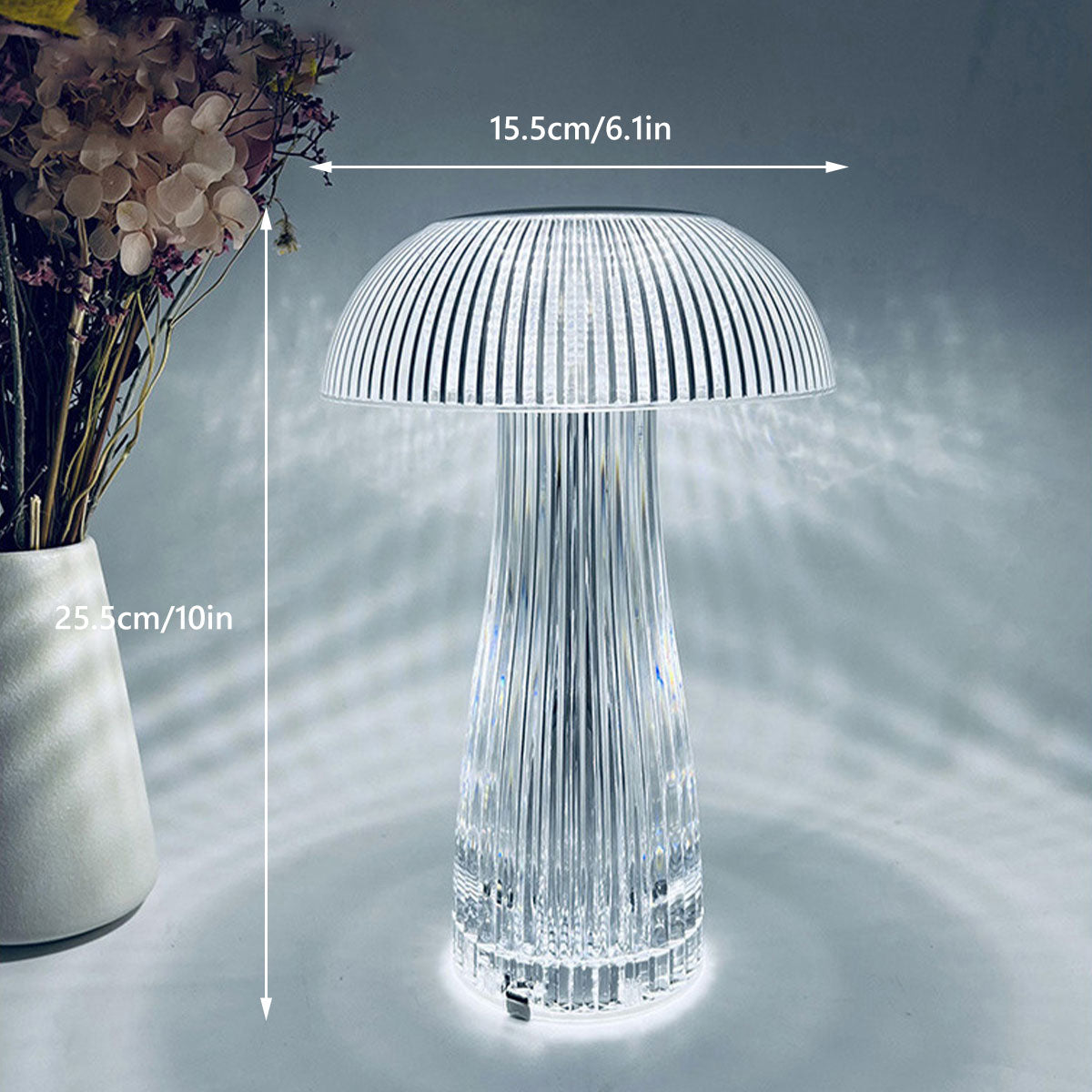Sikunuo | Rechargeable Led Mushroom Table Lamp