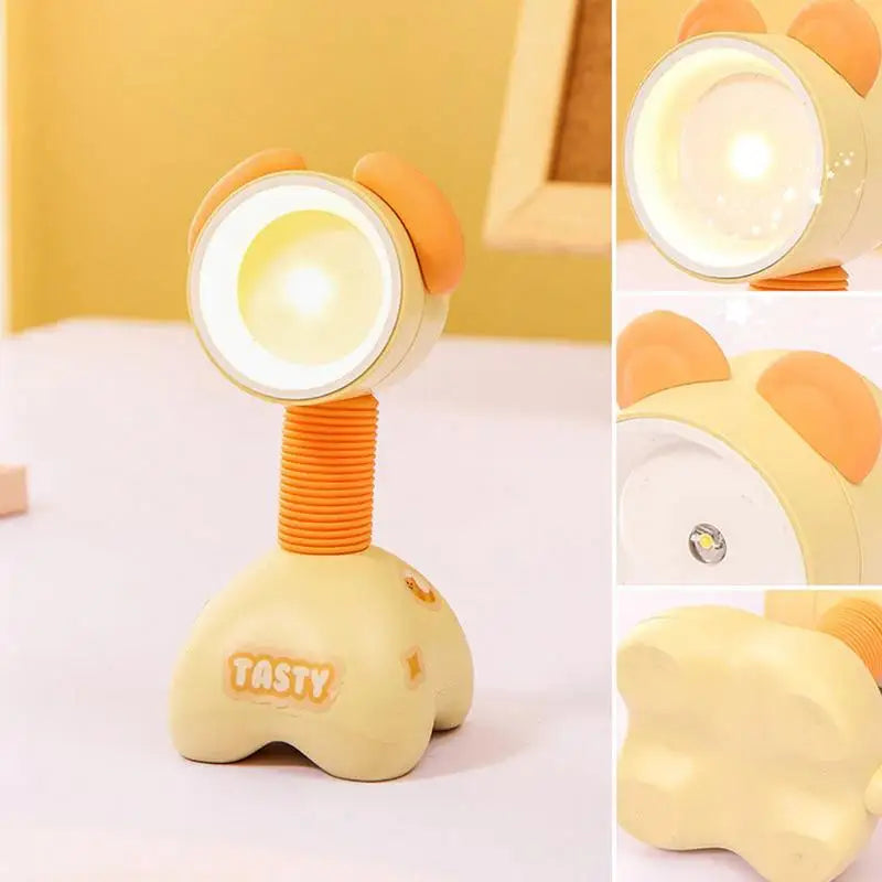 Sikunuo | Mini Pet Magnetic Retractable Night Desk Lamp