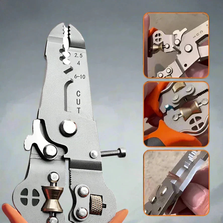 Sikunuo | Heavy-Duty 10in1 Wire Cutter Stripping Pliers