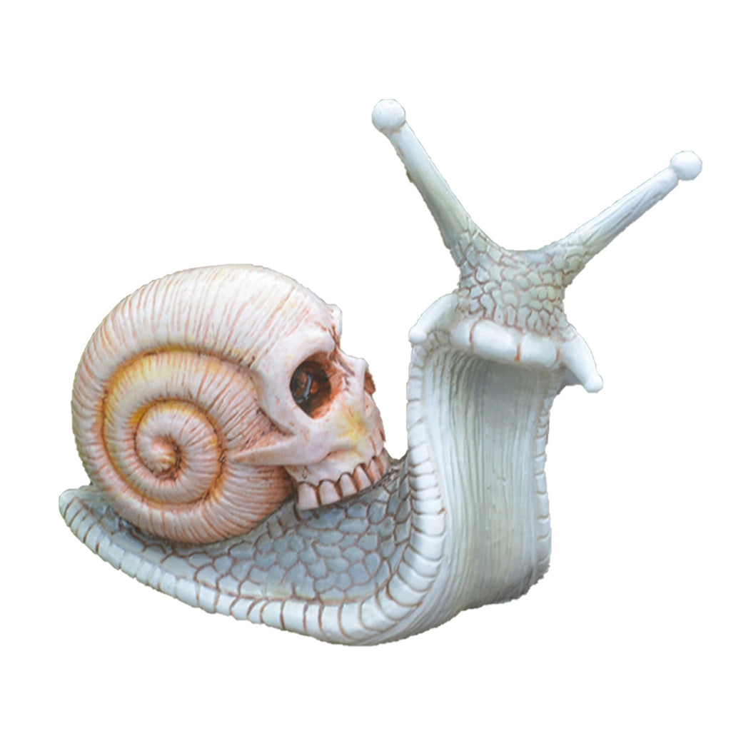 Sikunuo | Snail Skull Halloween Patio Sculpture