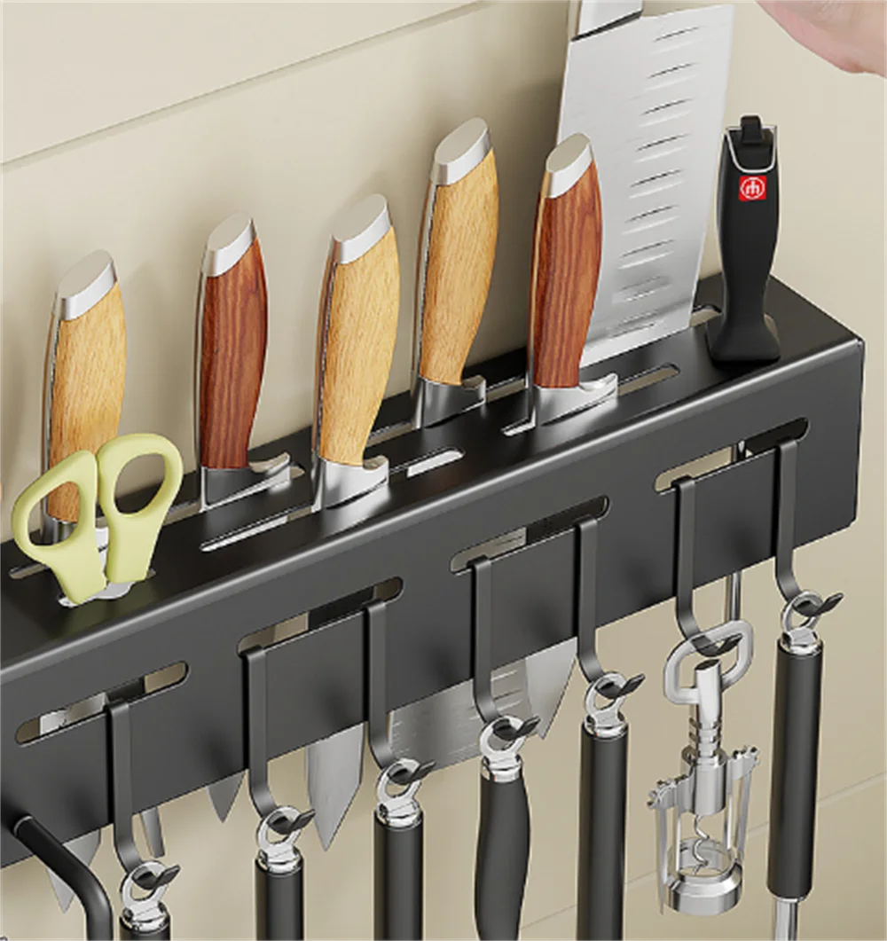 Sikunuo | Modern Wall-Mounted Kitchen Organizer Tool Station