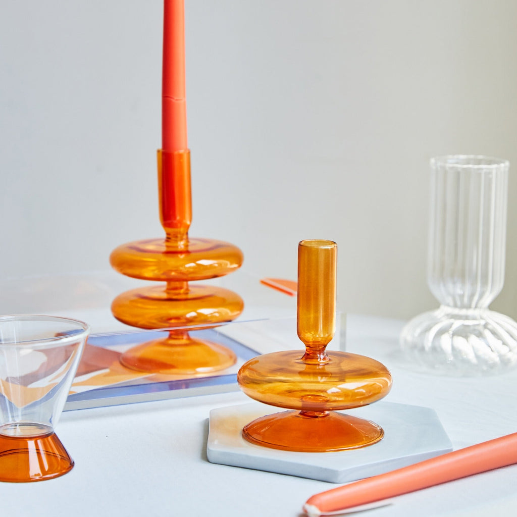 Sikunuo | Spiral Geometric Candle Holders
