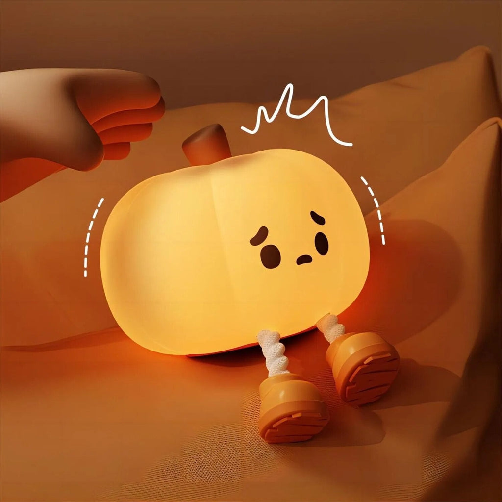 Sikunuo | Sad Pumpkin Touch Sensor Lamp Decor