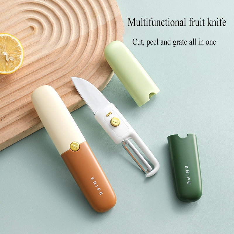 Sikunuo | 3in1 Mini Portable Peeling Knife