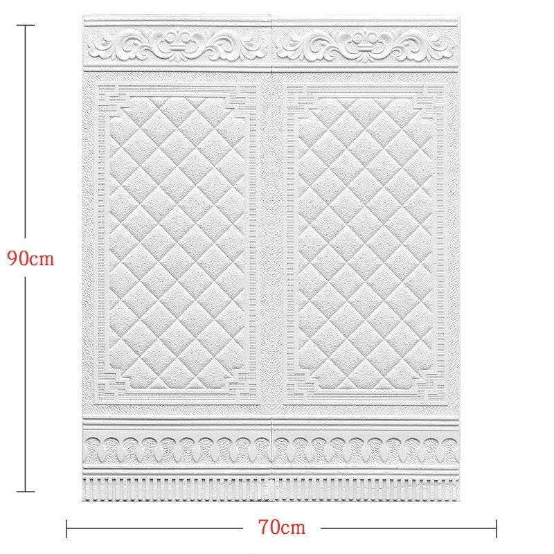 Sikunuo | 3D Self-Adhesive Antique Accent Wall Sticker
