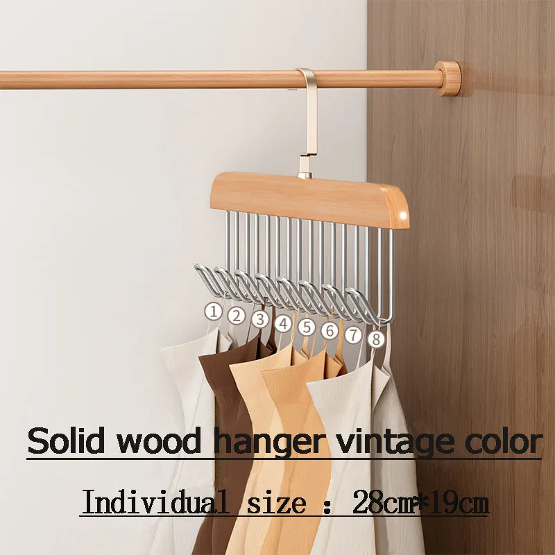 Sikunuo | Multi-Hook Space Saver Clothes Organizer Rack