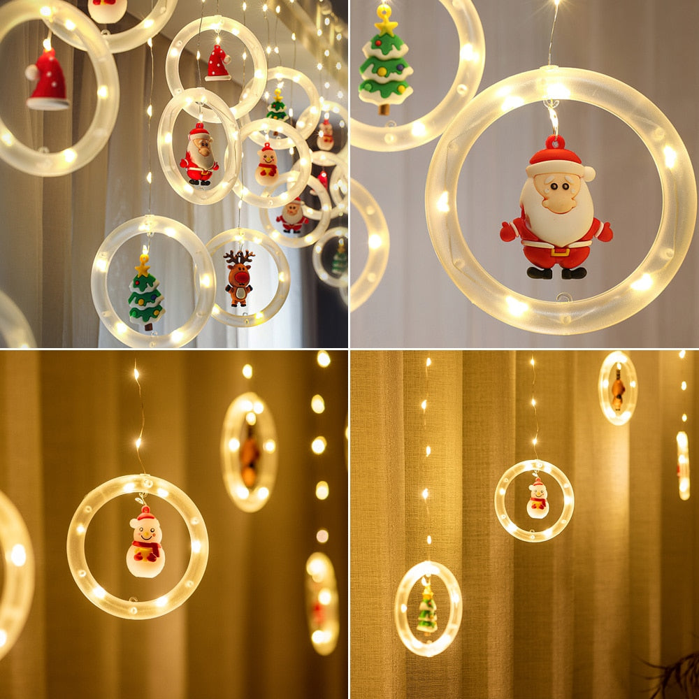Sikunuo | Christmas Decoration Hanging LED Lights