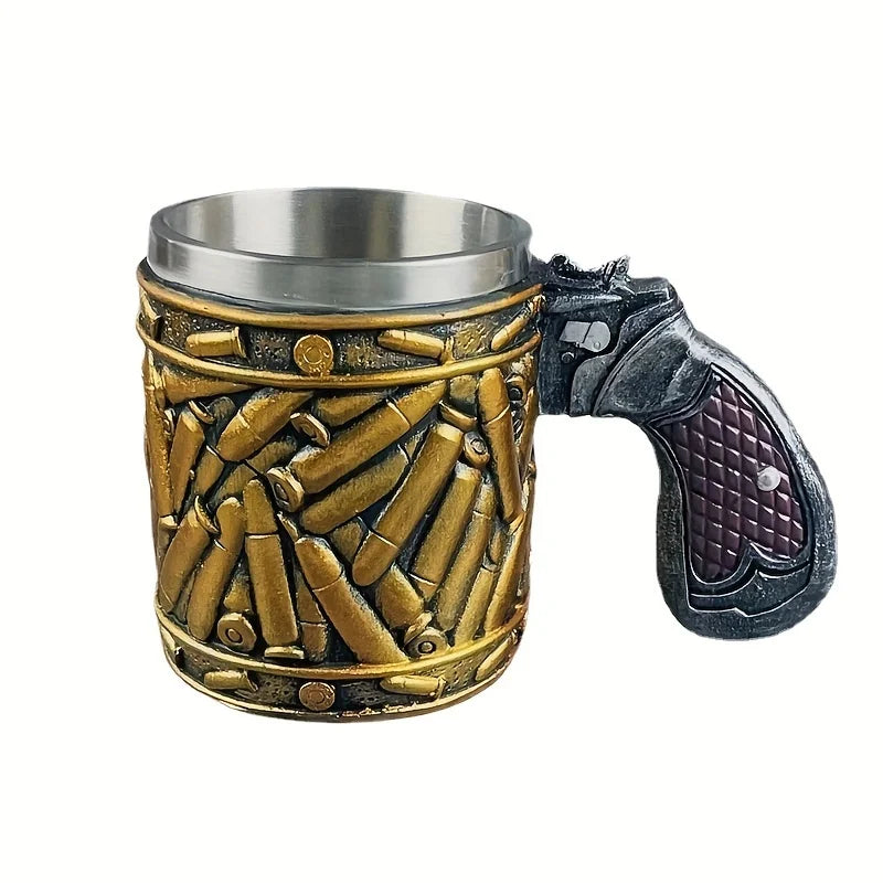 Sikunuo | Gun Handle Bullet Design Mug