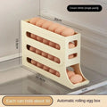Sikunuo | Eggs Dispenser Fridge Organizer Rack