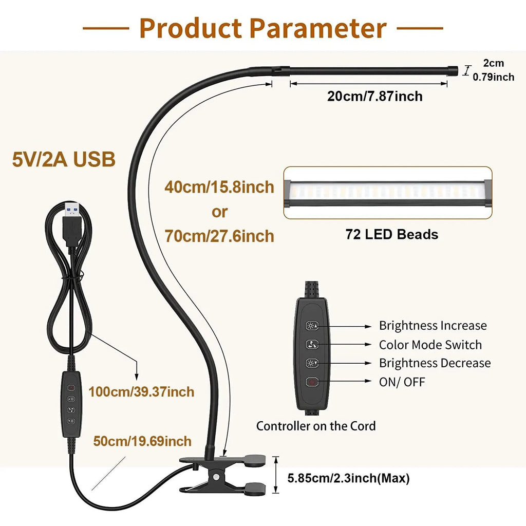 Sikunuo | Adaptive Workspace Dimmable Flexible LED Lamp