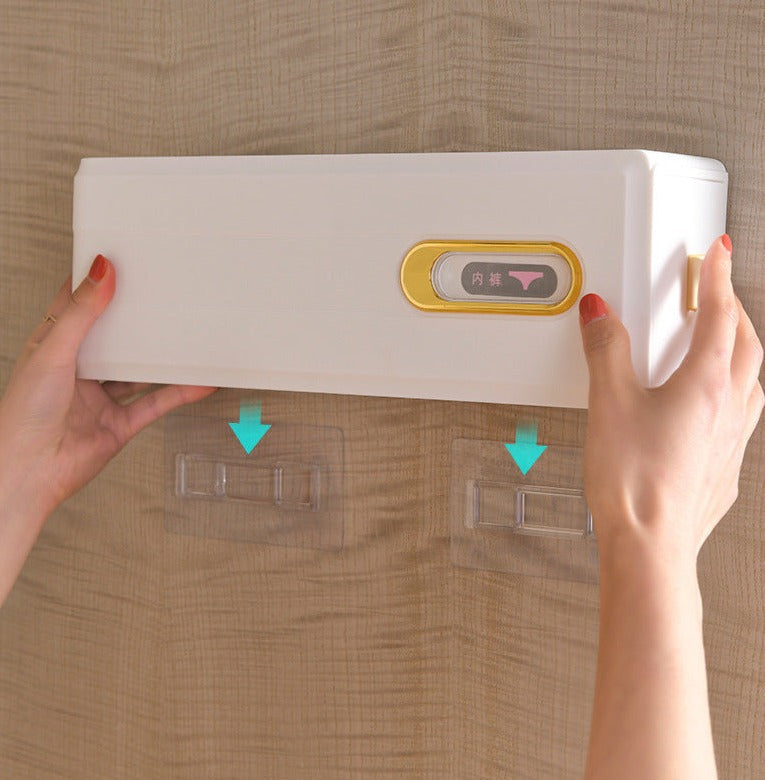 Sikunuo | Wall-Mounted Cabinet Cloth Organizer Drawer