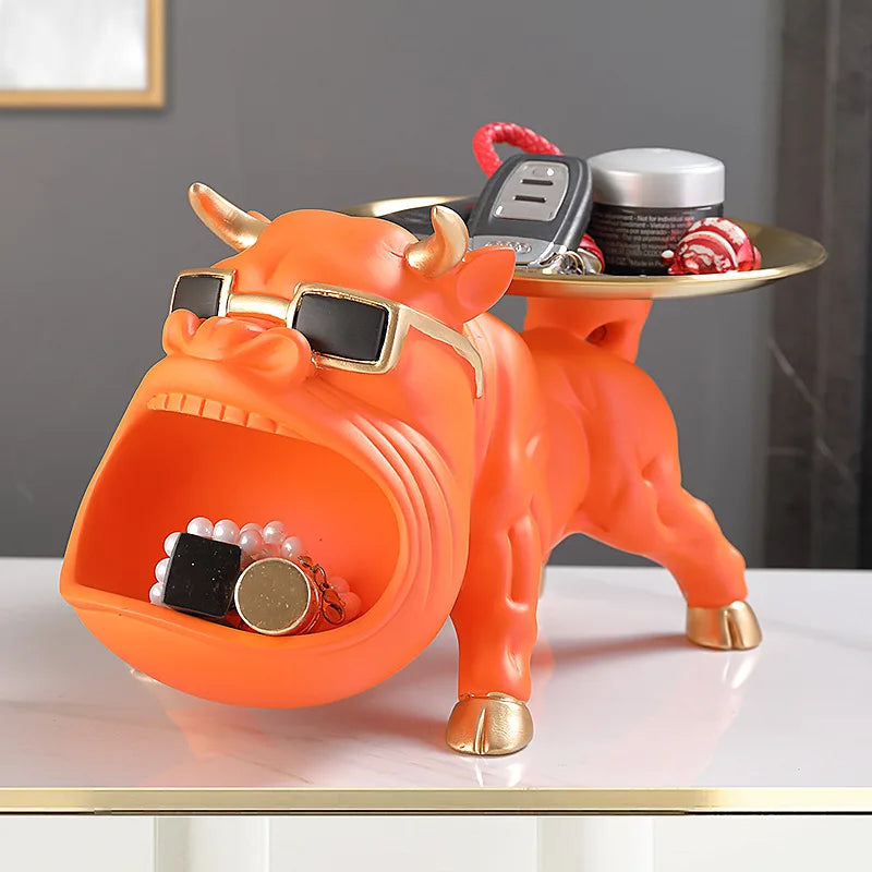 Sikunuo | Fancy Bull Decorative Key Holder