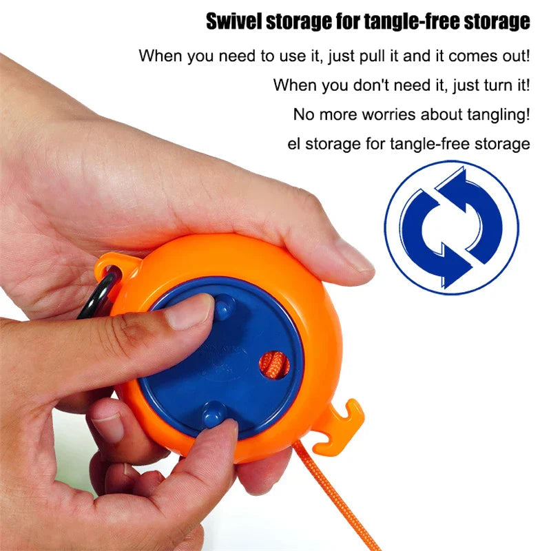 Sikunuo | Adjustable Retractable Portable Travel Friendly Clothesline