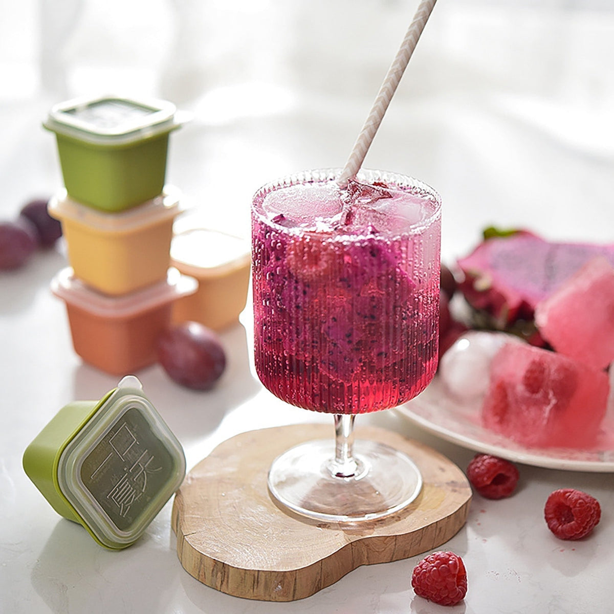 Sikunuo | Stackable Ice Cube Maker Set