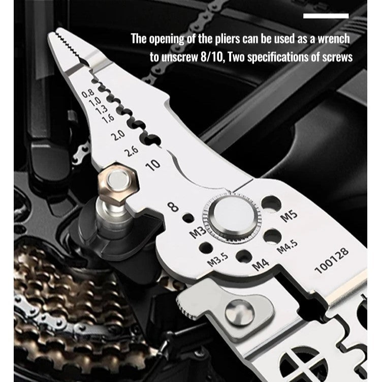 Sikunuo | Wire Stripper Adjustable Crimper Automatic Cable Cutter Tool