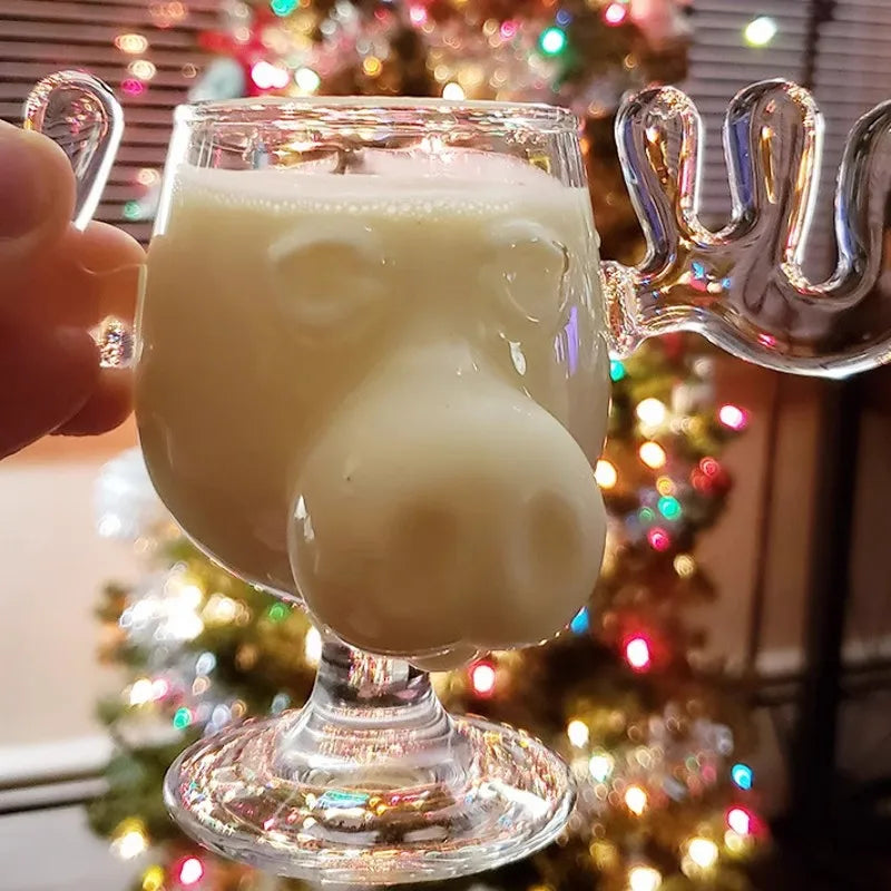 Sikunuo | Nordic Antler Novelty Drinking Glass