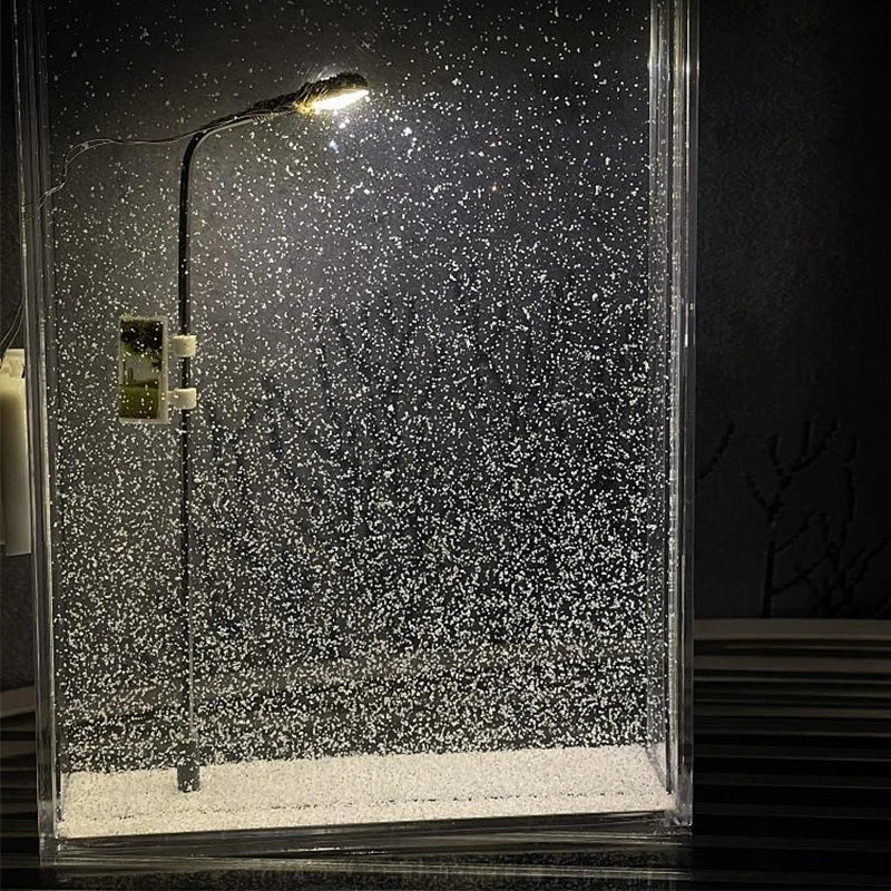 Sikunuo | LED Streetlamp Snowfall Effect Decor