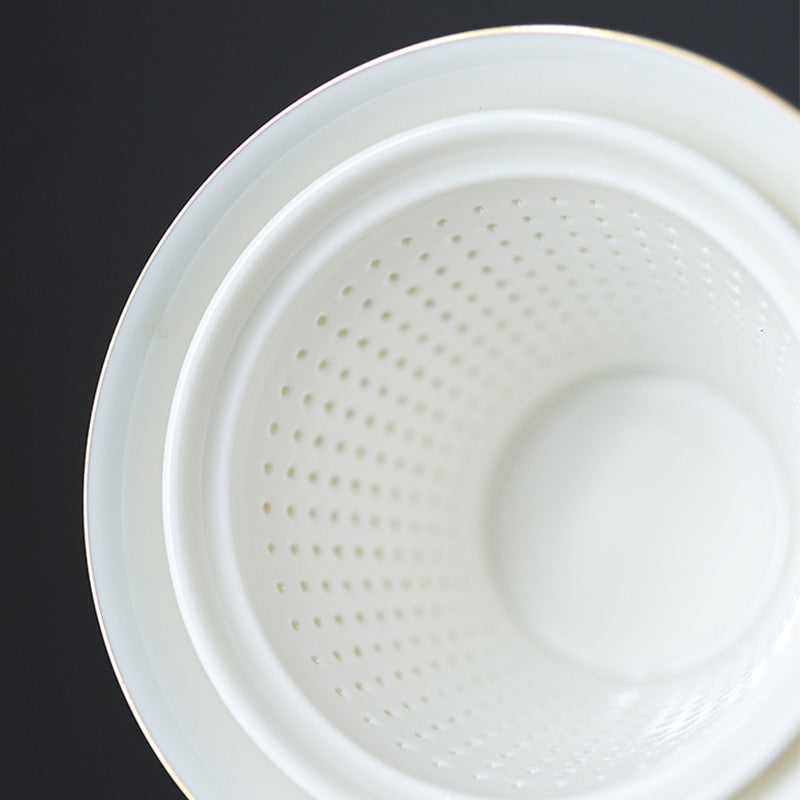 Sikunuo | Magical Winter Ceramic Tea Cup Set