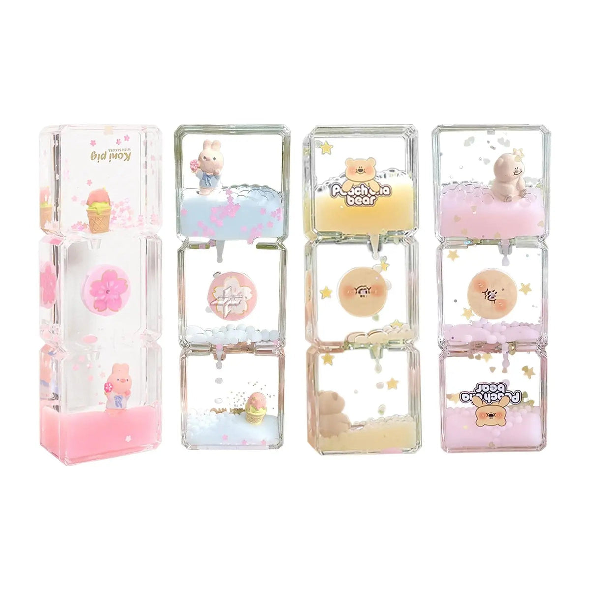 Sikunuo | Floral Fantasy Liquid Cartoon Motion Hourglass