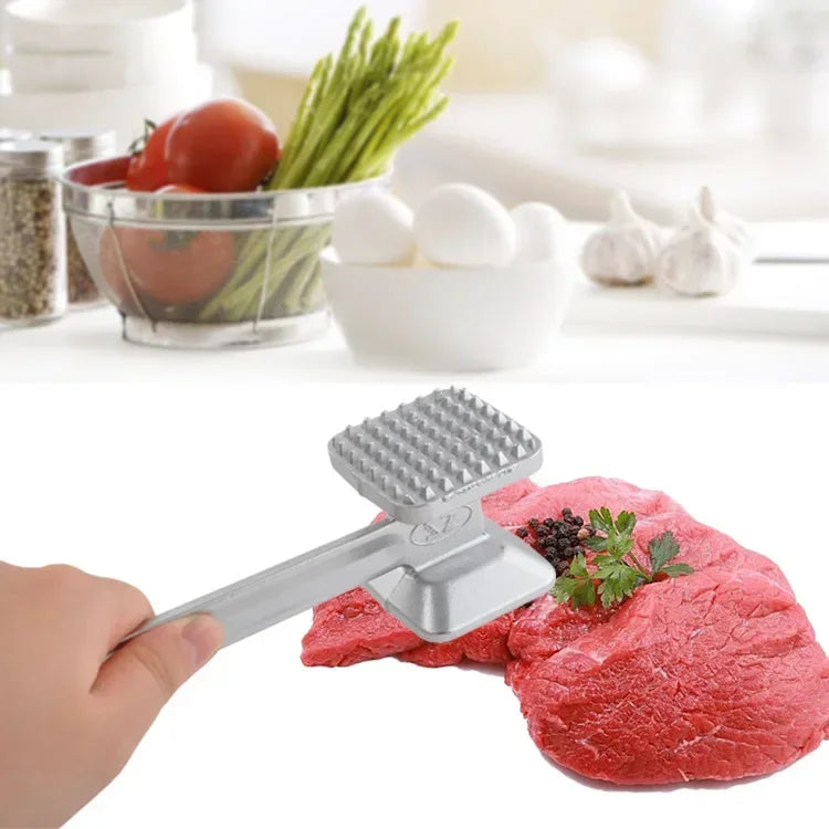 Sikunuo | Dual-Sided Aluminum Meat Tenderizer Hammer