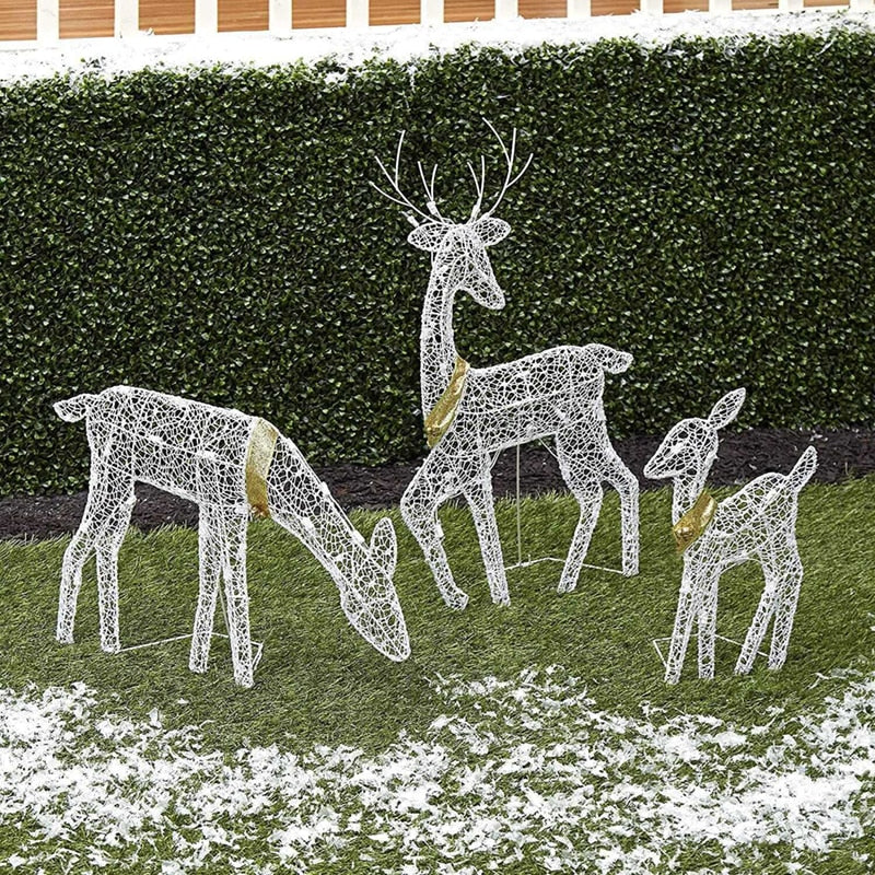 Sikunuo | Glowing Reindeer Light Garden Decoration