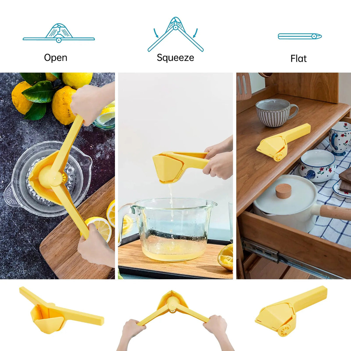 Sikunuo | Natural Hand Press Fruit Squeezer Tool