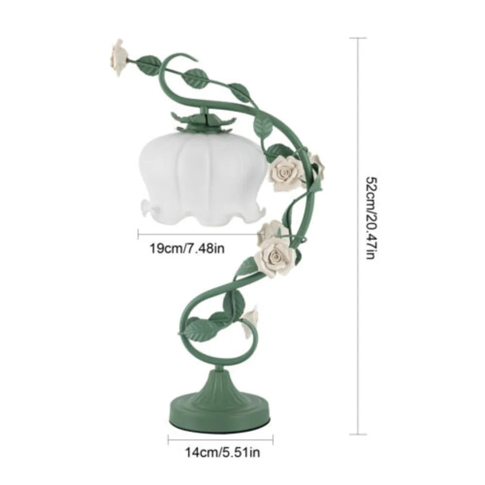 Sikunuo | Artistic Nature-Themed Flower Desk Lamp