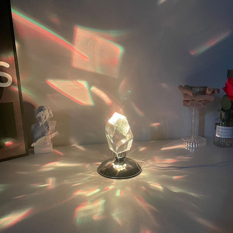 Sikunuo | Luxury Crystal Stone Atmosphere Lamp