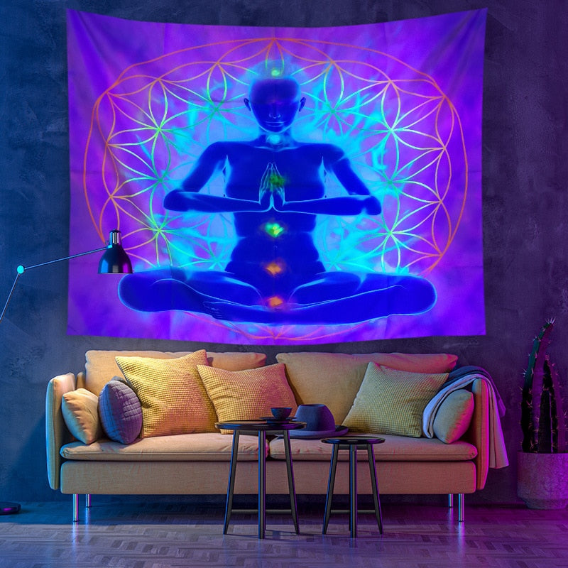 Sikunuo | Colorful Glowing Luminous Tapestry