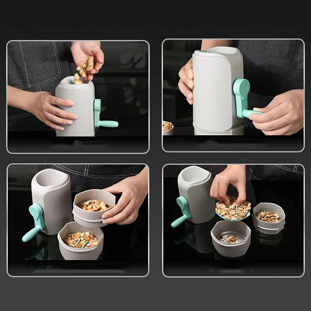 Sikunuo | Manual Crank Peanut Chestnut Shell Cracker Gadget