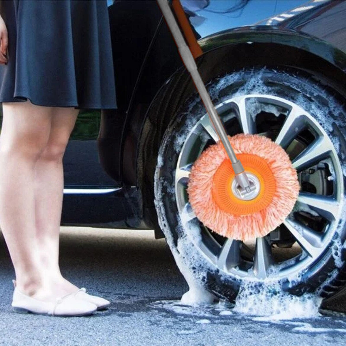 Sikunuo | 360 Degree Rotating Microfiber Magic Floor Mop