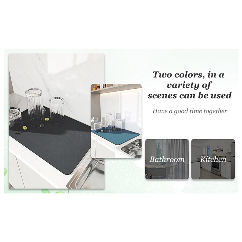 Sikunuo | Large Water Absorbent Kitchen Draining Pad