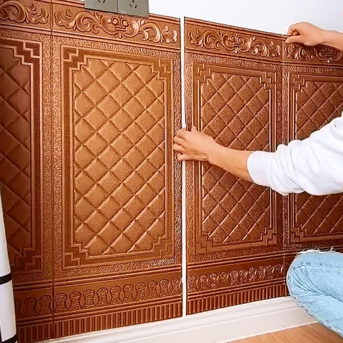 Sikunuo | 3D Self-Adhesive Antique Accent Wall Sticker