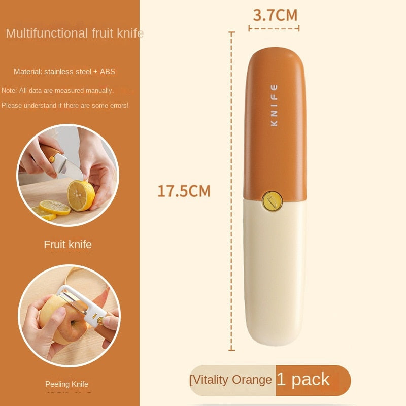 Sikunuo | 2in1 Vegetable Peeler Home Chef Mini Knife