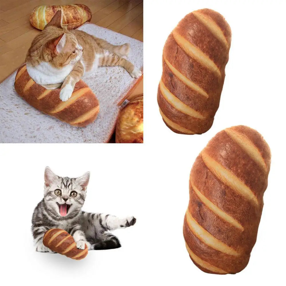 Sikunuo | Large Bread Soft Washable Plush Pillow