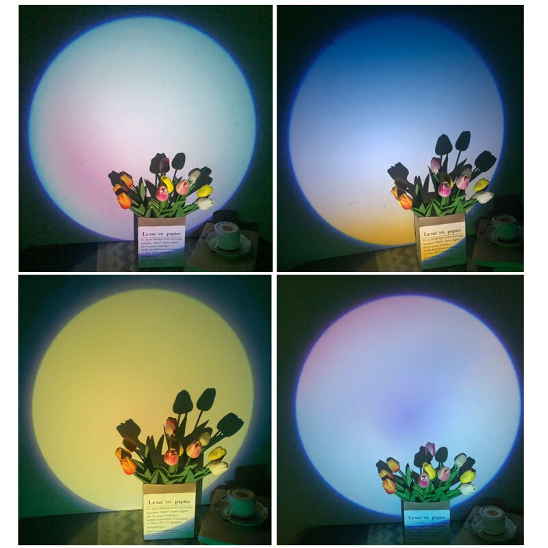 Sikunuo | Mini Moon Projector Atmosphere Lamp