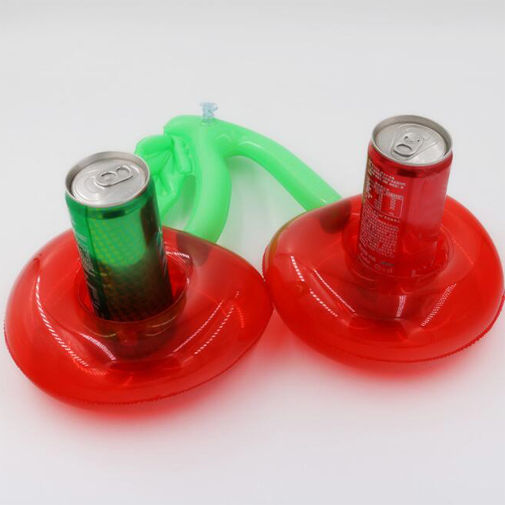 Sikunuo | Inflatable Cherry Floating Pool Cup Holder