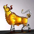 Sikunuo | Artistic Bull Glass Decanter