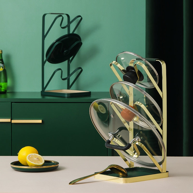 Sikunuo | 3-Layer Pot Lid Holder Rack