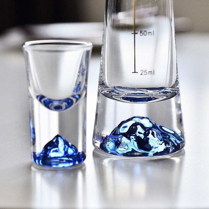 Sikunuo | Japan Style Lead-Free Mountain Glass Set