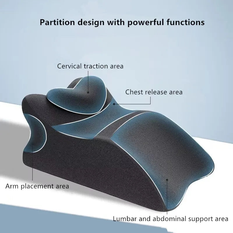 Sikunuo | Adjustable Lie-On-The-Bed Multitask Pillow