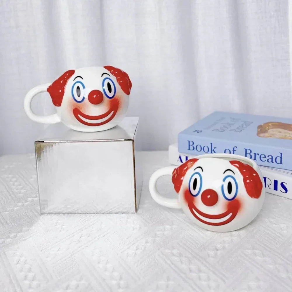 Sikunuo | Creepy Clown Ceramic Coffee Mug