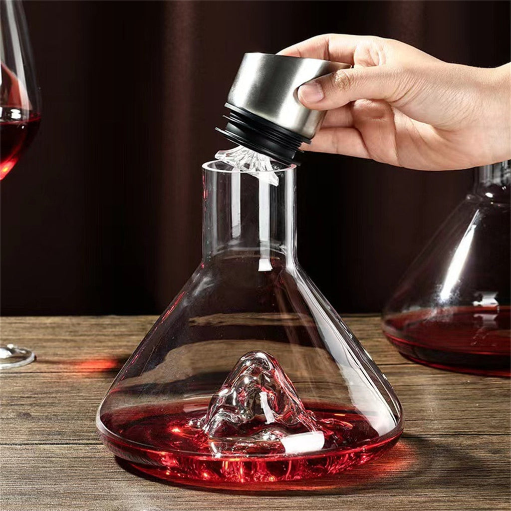 Sikunuo | Dreamy Mountain Premium Crystal Wine Decanter