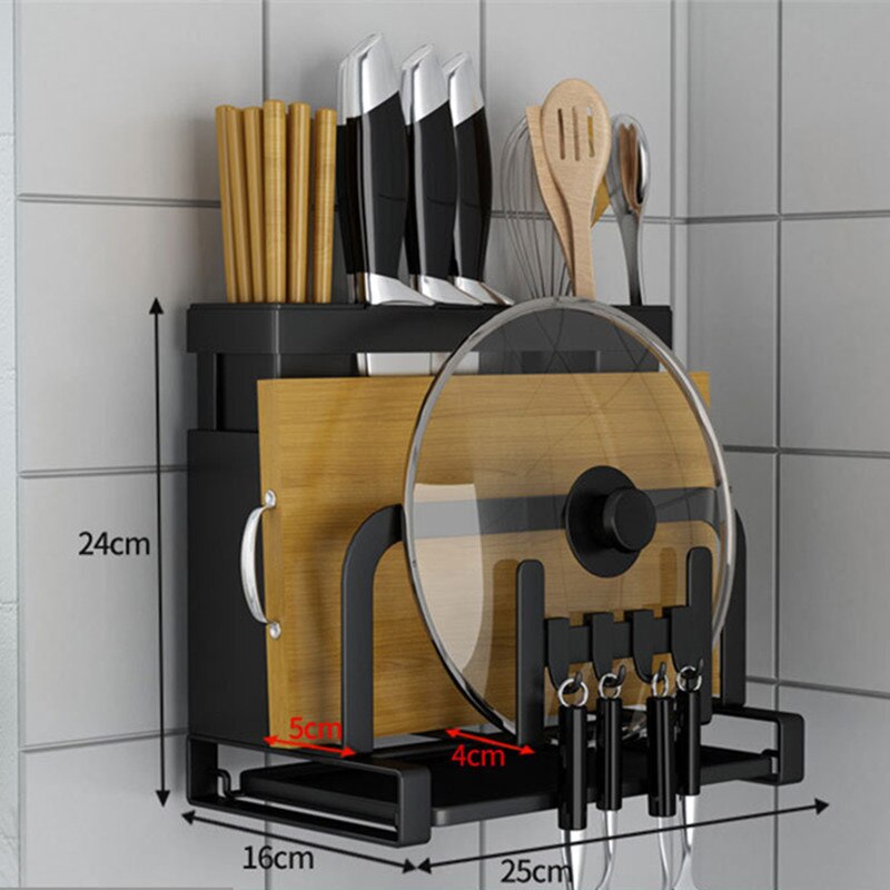 Sikunuo | Organizer Chef Multifunctional Kitchen Tools Storage Holder
