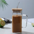 Sikunuo | Stylish Square Large Capacity Mug with Straw