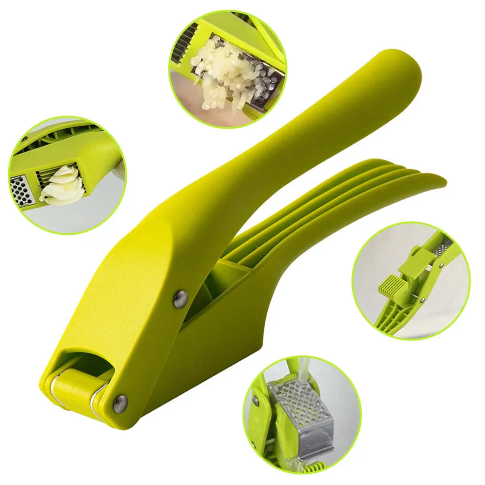 Sikunuo | 2in1 Garlic Crusher Slicing Kitchen Gadget