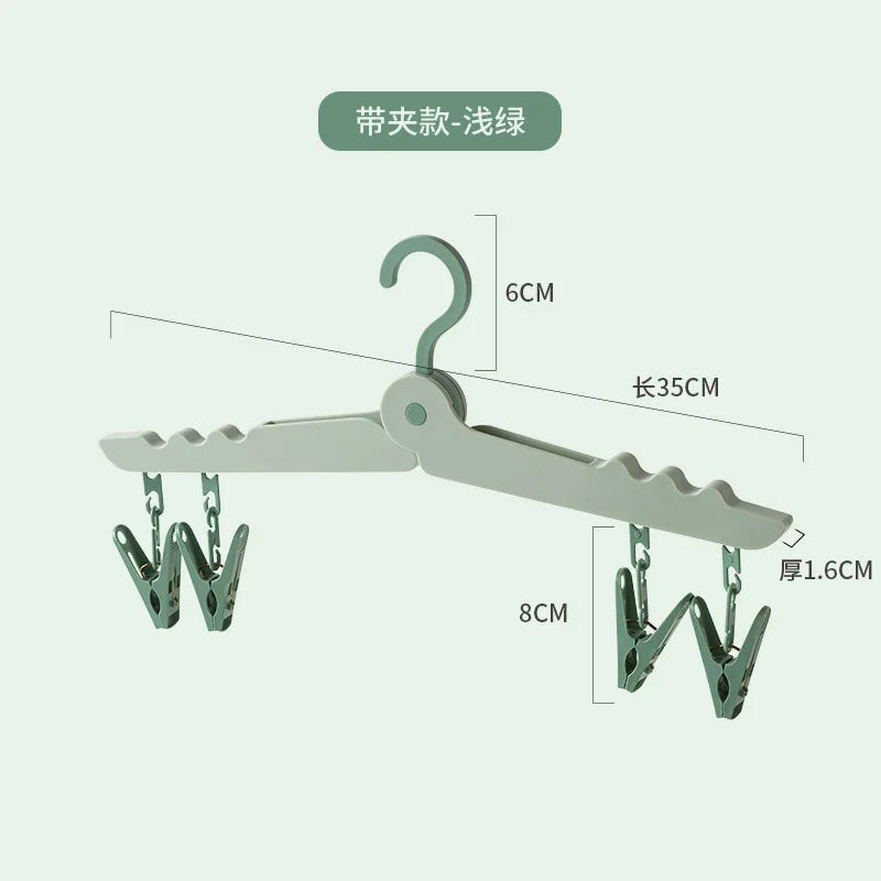 Sikunuo | Travel Ease Foldable Clothes Hanger