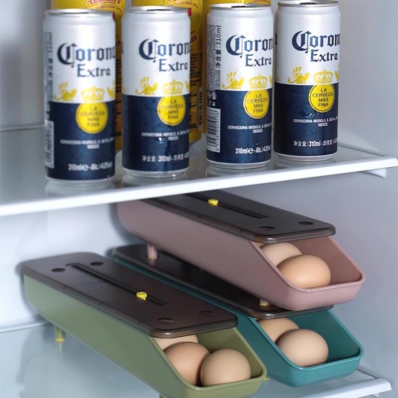 Sikunuo | Automatic Stackable Refrigerator Egg Storage Box