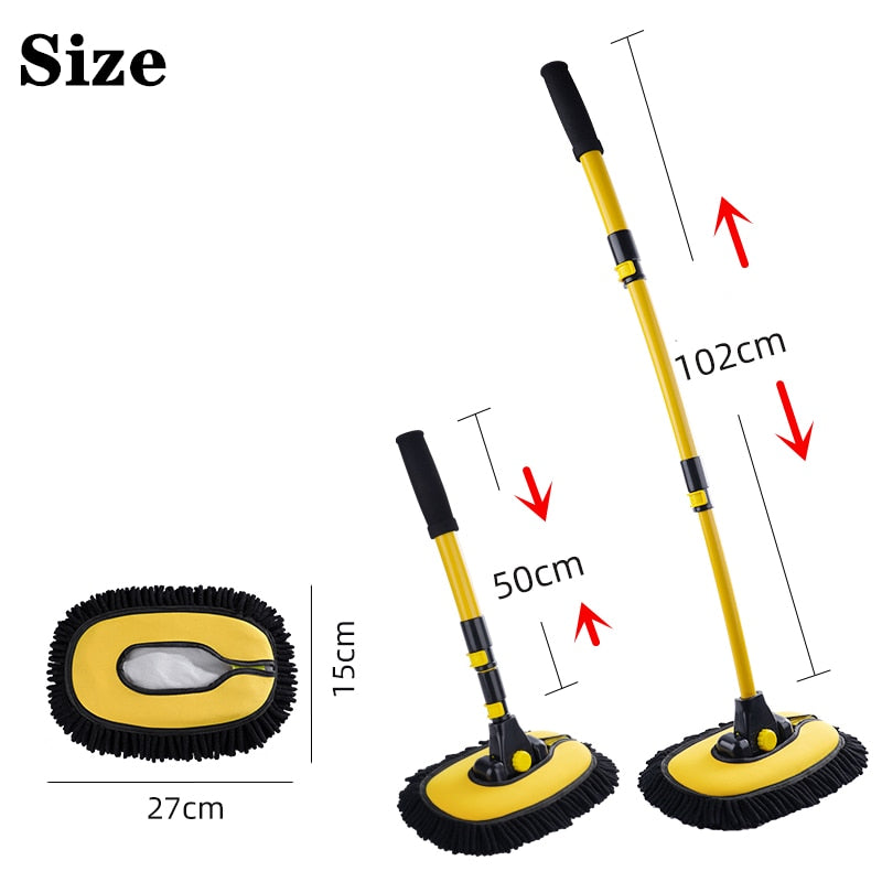 Sikunuo | Ultimate Cleaning Telescopic Car Cleaner Brush